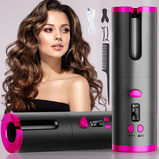 Cordless Automatic Curling Iron